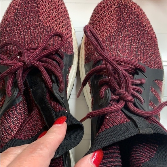 Addias Women’s Ultra Boost X Ruby Black Sz 8.5. SNK0276E - Picture 10 of 11